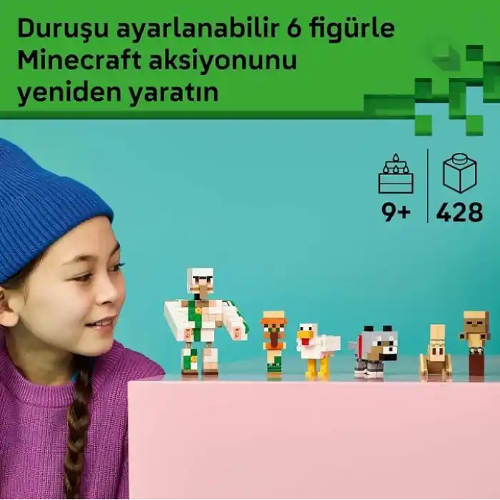 LEGO Minecraft Tavuk Jokey Çöl Saldırısı 21592