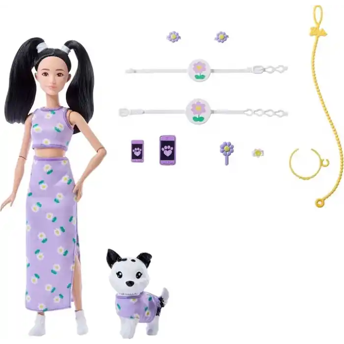 Barbie® Uyumlu Dostlar - Çiçek Teması