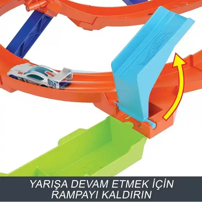 Hot Wheels® Bumerang Çemberli Yarış Pisti