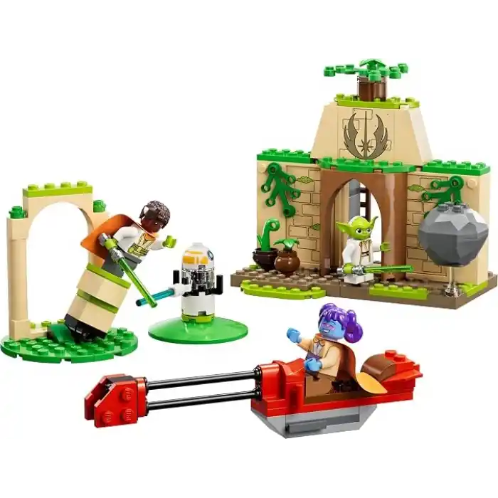 LEGO Star Wars Tenoo Jedi Temple 75358-4 Yaş ve Üzeri Star Wars Seven Çocuklar için Başlangıç Düzeyinde Yaratıcı Oyuncak Yapım Seti (124 Parça)