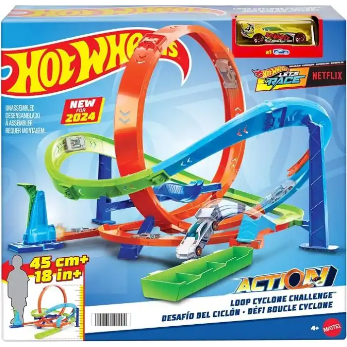 Hot Wheels® Bumerang Çemberli Yarış Pisti