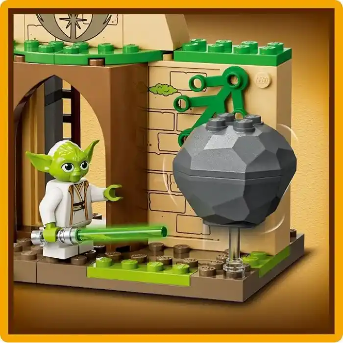 LEGO Star Wars Tenoo Jedi Temple 75358-4 Yaş ve Üzeri Star Wars Seven Çocuklar için Başlangıç Düzeyinde Yaratıcı Oyuncak Yapım Seti (124 Parça)