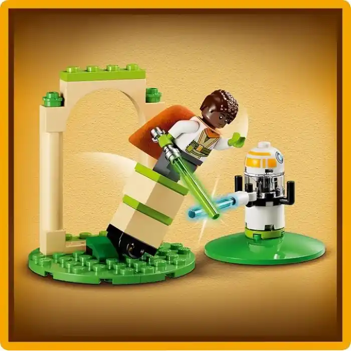 LEGO Star Wars Tenoo Jedi Temple 75358-4 Yaş ve Üzeri Star Wars Seven Çocuklar için Başlangıç Düzeyinde Yaratıcı Oyuncak Yapım Seti (124 Parça)