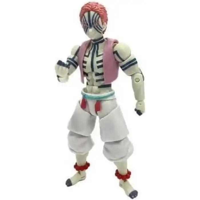 Bandai, 13 cm Demon Slayer Akaza Figür - Ultimate Legends HD Serisi, Ultimate Legends HD