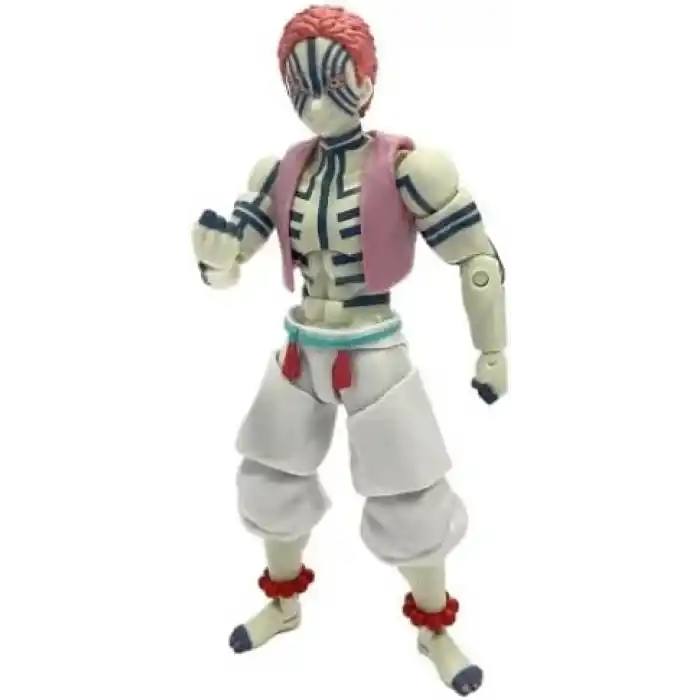 Bandai, 13 cm Demon Slayer Akaza Figür - Ultimate Legends HD Serisi, Ultimate Legends HD