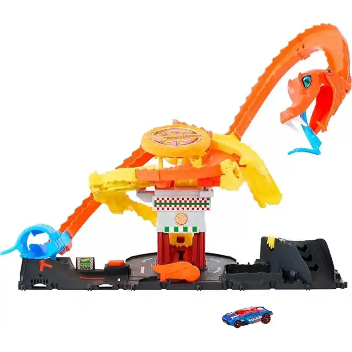 Hot Wheels® Pizza Dükkanında Kobra Macerası Oyun Seti