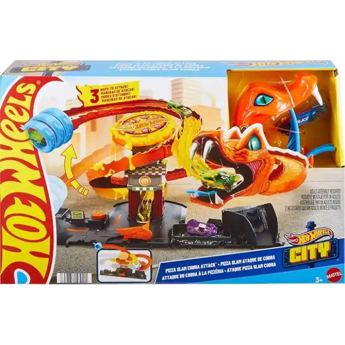 Hot Wheels® Pizza Dükkanında Kobra Macerası Oyun Seti