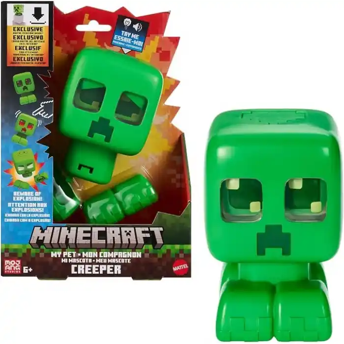 Mattel Minecraft Evcil Creeper Figürü JGX49