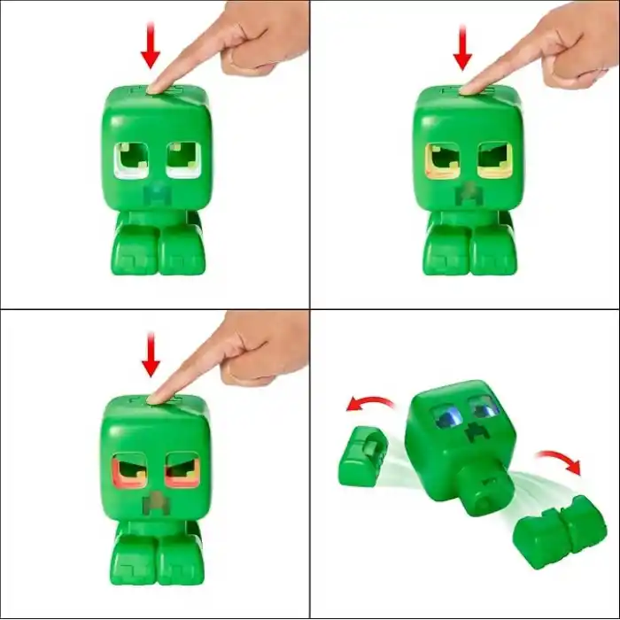 Mattel Minecraft Evcil Creeper Figürü JGX49
