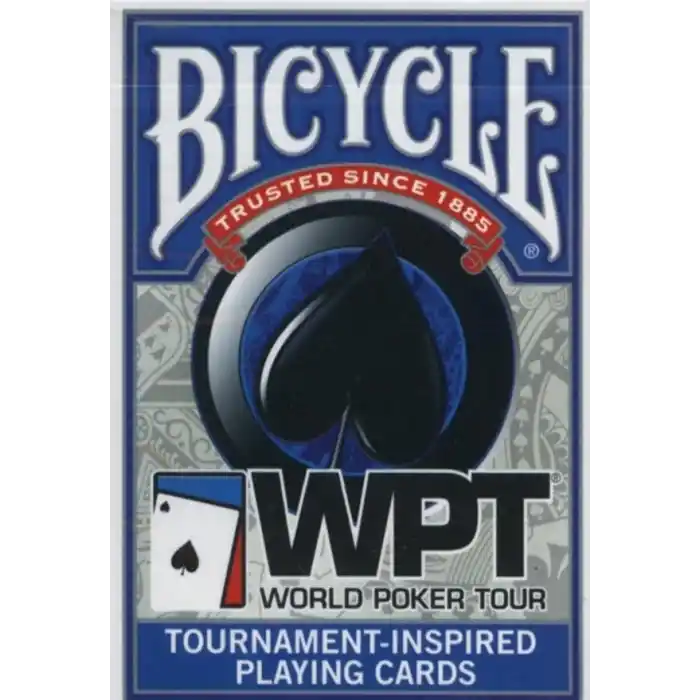 Bicycle WPT World Poker Tour Oyun Kartları, Kırmızı veya Mavi