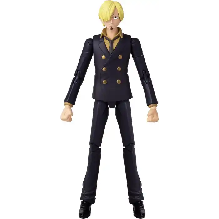 Anime Heroes Tek Parça Sanji 6.5” Aksiyon Figürü Standardı
