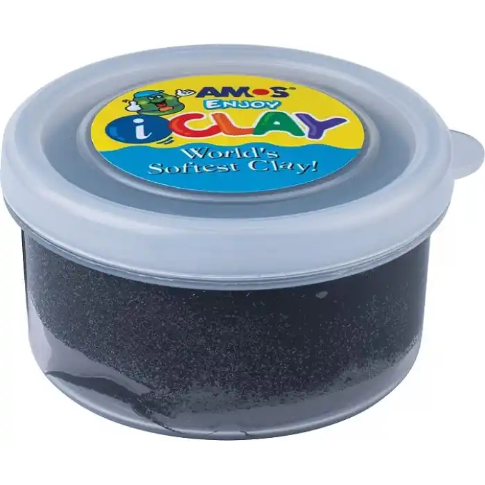 Amos Ic30P6 Proje Hamuru-I Clay 30Gr 6 Li Pet, 6 Renk Karışık, 30 Gram