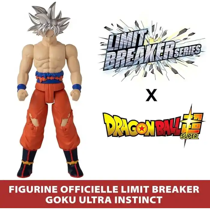 Dragon Ball Z BANDAI, Ultra Instinct Goku - 30 cm Dragon Ball Sınır Tanımaz Serisi Figürleri