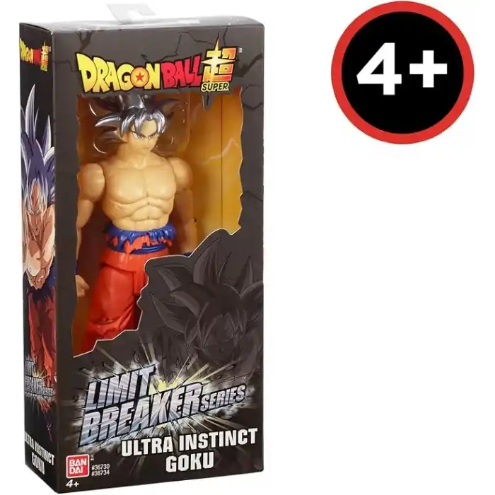 Dragon Ball Z BANDAI, Ultra Instinct Goku - 30 cm Dragon Ball Sınır Tanımaz Serisi Figürleri