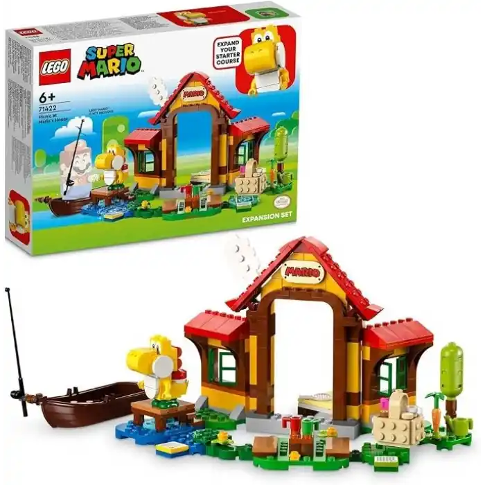 LEGO Super Mario Mario’nun Evinde Piknik Ek Macera Seti 71422 (259 Parça)