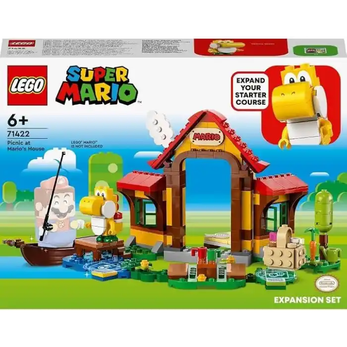 LEGO Super Mario Mario’nun Evinde Piknik Ek Macera Seti 71422 (259 Parça)