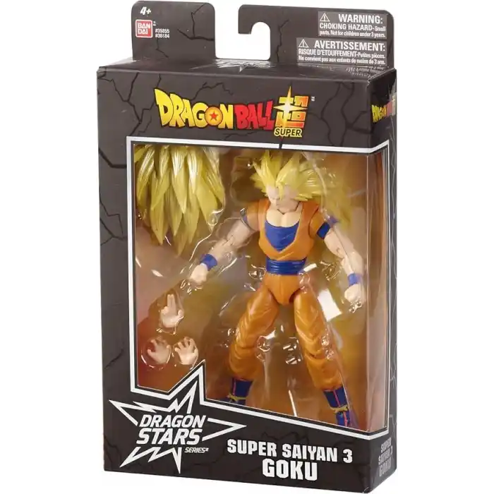 Bandai 16 Santimetre Dragon Ball Super Saiyan 3 Goku Poz Verilebilir Figür - Dragon Stars