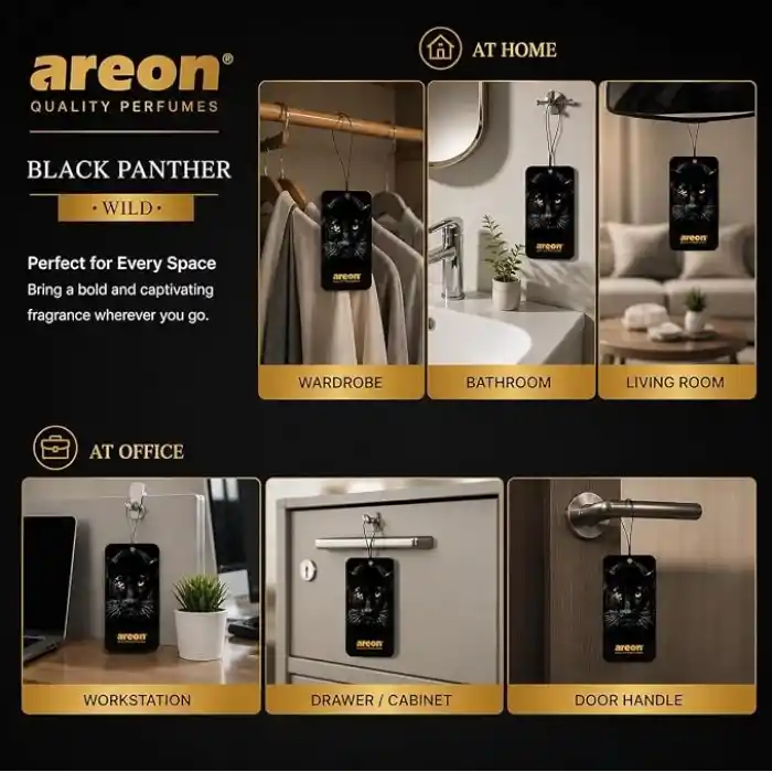 Areon Wild Black Panther Oto Araç Kokusu