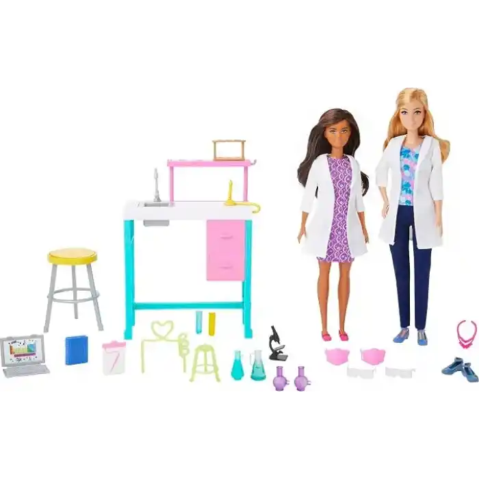 Barbie® Bilim Laboratuarı Oyun Seti