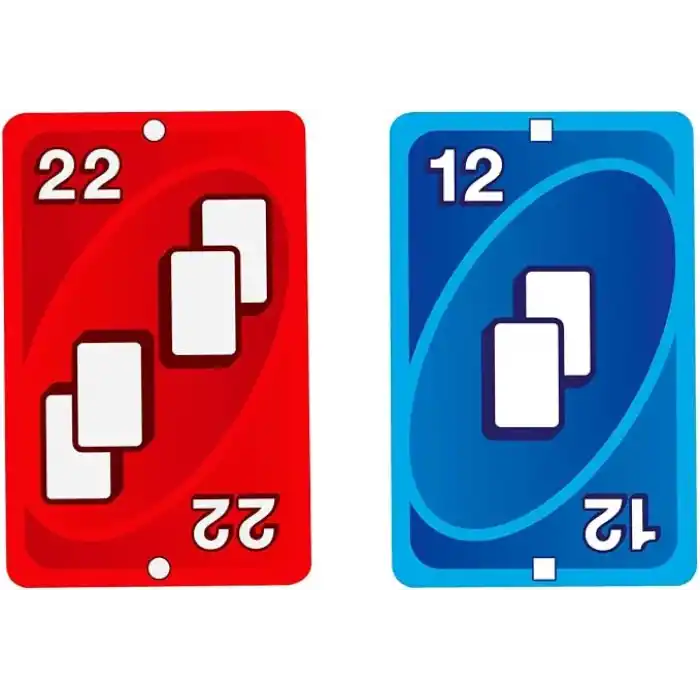 7 yaş ve üzeri çocuklar, yetişkinler, aileyle bir araya gelinen akşamlar, partiler ve seyahatler için 2-8 oyunculu Mattel UNO Zero kart oyunu, deste ve puan kartı, JHH48
