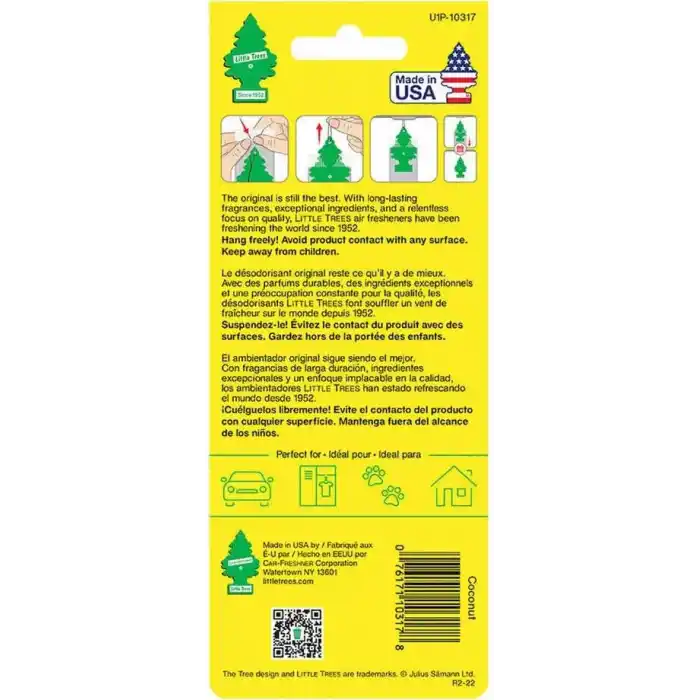 Car Freshner Asma Koku Hindistan Cevizi