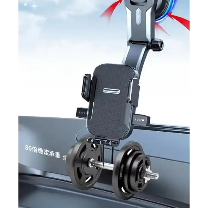 LivX 360° Dönebilen Araç Telefon Tutucu Hızlı Kilit Güçlü Tutuculuk LTP-01