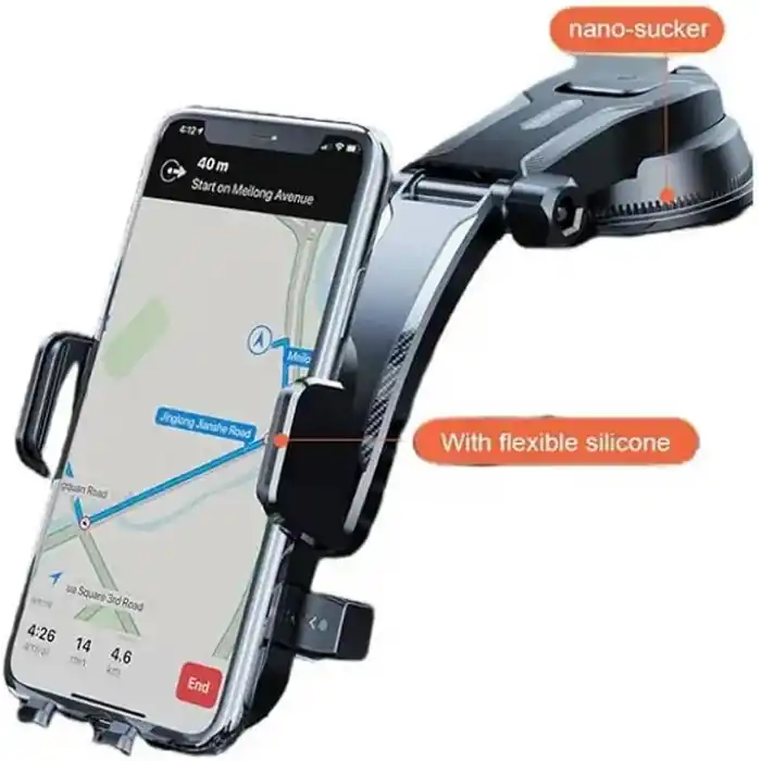LivX 360° Dönebilen Araç Telefon Tutucu Hızlı Kilit Güçlü Tutuculuk LTP-01