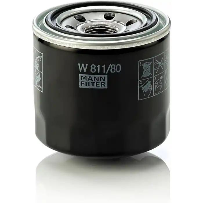 MANN-FILTER W 811/80 Yağ Filtresi (Hyundai)