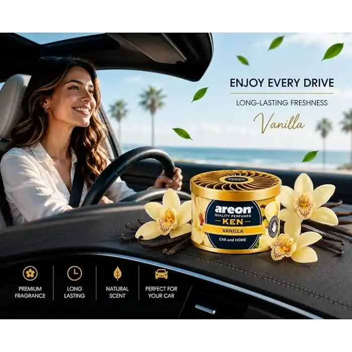 Areon Ken Blister Vanilla Araç Bardaklık Kokusu