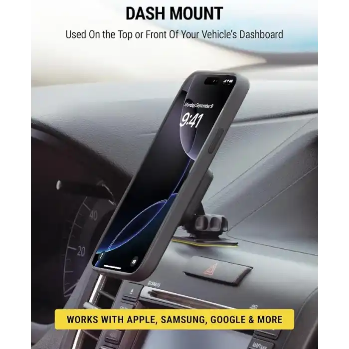 Scosche MAGDMB MagicMount 360 Derece Ayarlanabilir Kafalı Araç için Manyetik Telefon Tutucu