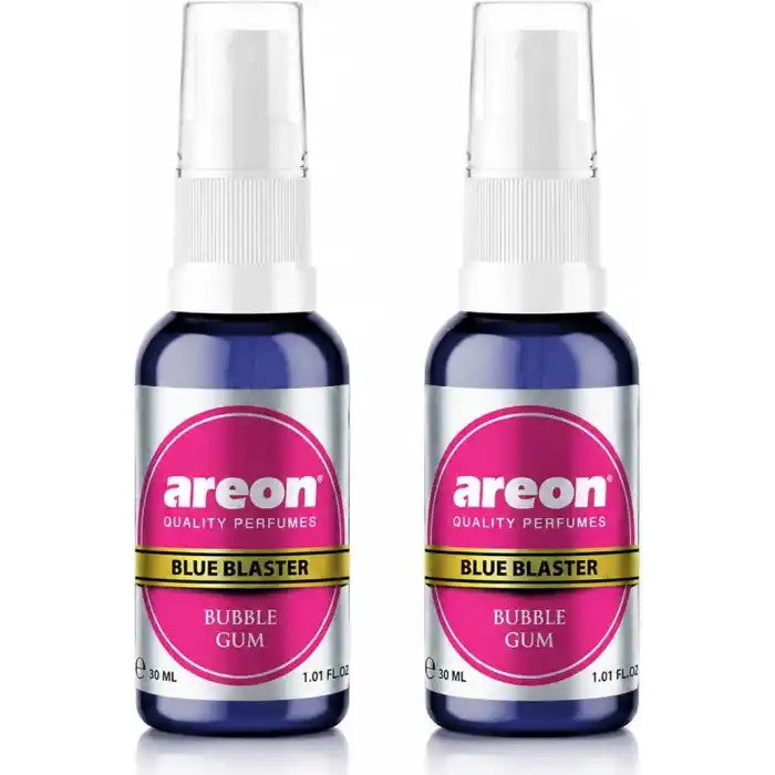 Areon 30 ml Blue Blaster Bubble Gum Oto Araç Spreyi