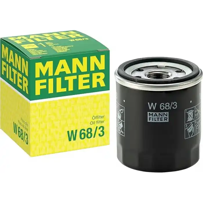 MANN-FILTER W 68/3 Yağ Filtresi (Toyota)