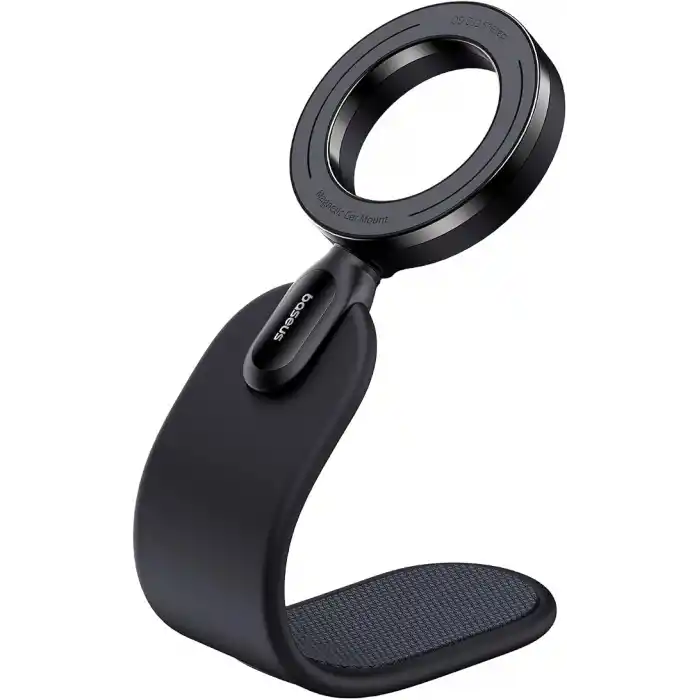 Baseus C02 Go Manyetik Araç Telefonu Tutacağı, 360° Dönebilen Mobil Tutucu, iPhone 15 Pro Max için Ultra Güçlü Mıknatıslı Bükülebilir Tasarım Araç Telefonu Tutacağı, Samsung S24 Ultra