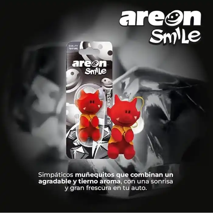 Areon Smile Blister Black Crystal Oto Araç Kokusu