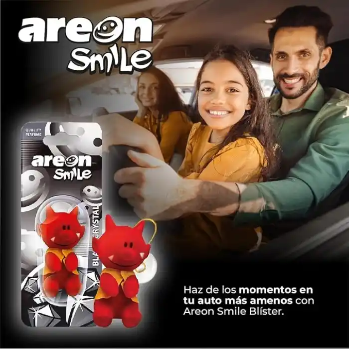 Areon Smile Blister Black Crystal Oto Araç Kokusu