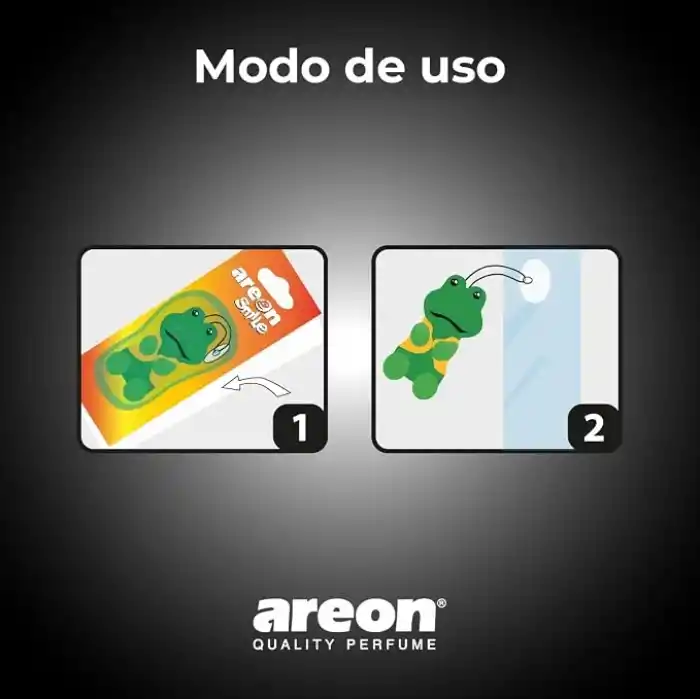Areon Smile Blister Black Crystal Oto Araç Kokusu