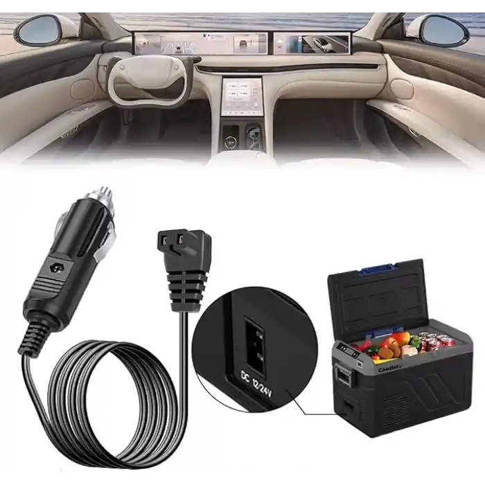 Coolist CLT12DC Kompresörlü Araç Buzdolapları İçin 12V/24V Üniversal Çakmaklık Kablosu