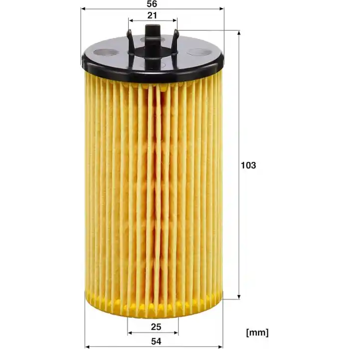 MANN-FILTER HU 612/2 x Yağ Filtresi (Opel)