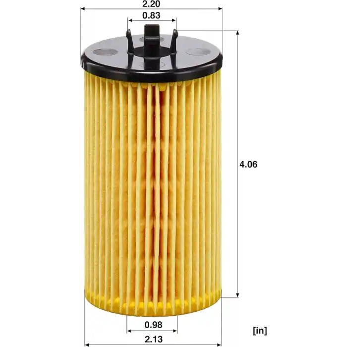 MANN-FILTER HU 612/2 x Yağ Filtresi (Opel)