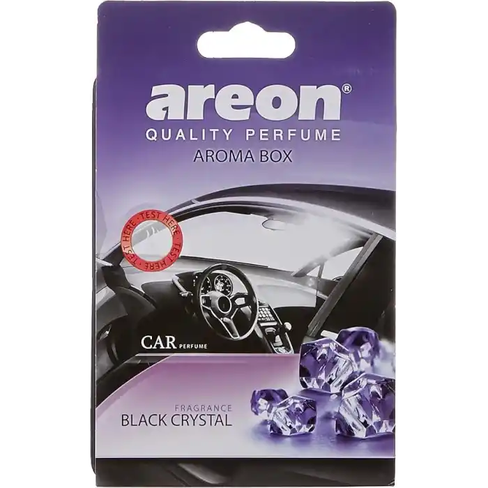 Areon Aroma Box Black Crystal Araç Koltuk Altı Kokusu