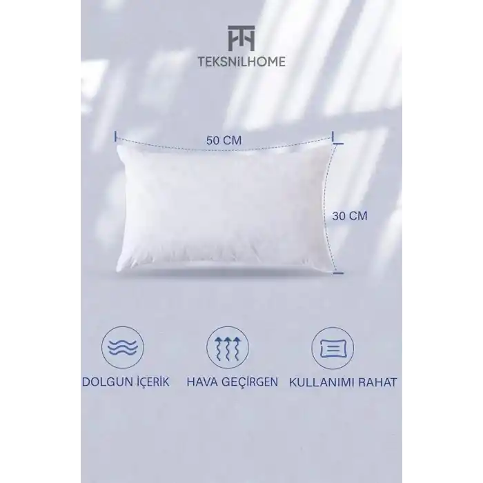 4 Adet Kırlent İç Yastık Boncuk Silikon 5 Ebat Premium Koltuk Dekor Yastığı- 45X45