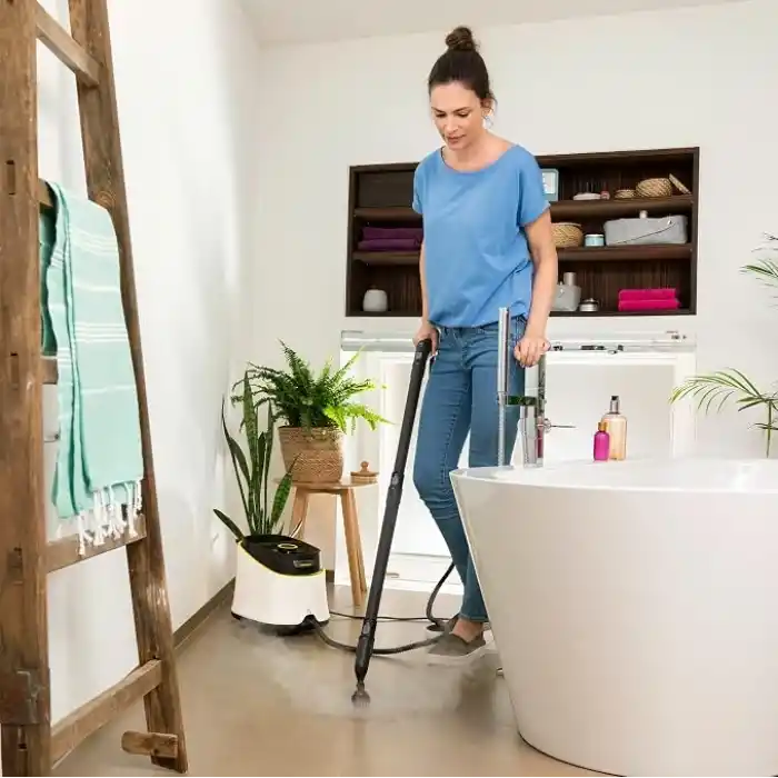 Kärcher Orijinal derz fırçası seti, 4 fırçalı, tüm Kärcher SC EasyFix ve Deluxe buharlı temizleyiciler için, siyah