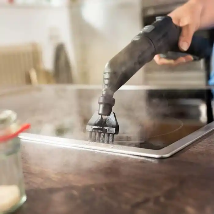 Kärcher Orijinal derz fırçası seti, 4 fırçalı, tüm Kärcher SC EasyFix ve Deluxe buharlı temizleyiciler için, siyah