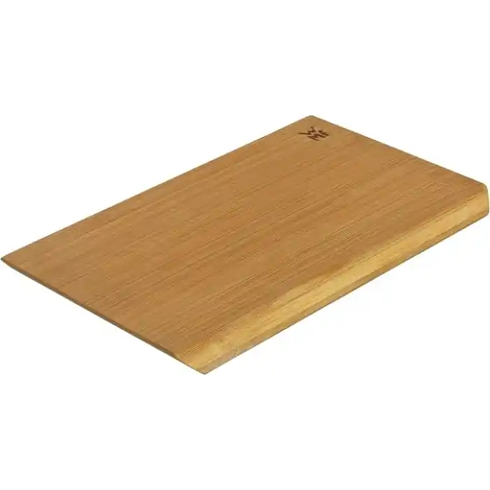 WMF Bambu Kesme Tahtası, 38 x 25 x 1,9 cm, Dikdörtgen, Meyve Suyu Oluklu, Et ve Sebze Kesme Tahtası, Bıçak Dostu Yüzey