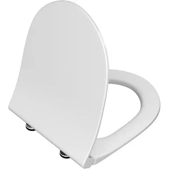 VitrA Sento 120-003R009 Yavaş Kapanır Slim Klozet Kapağı, Duroplast, Beyaz