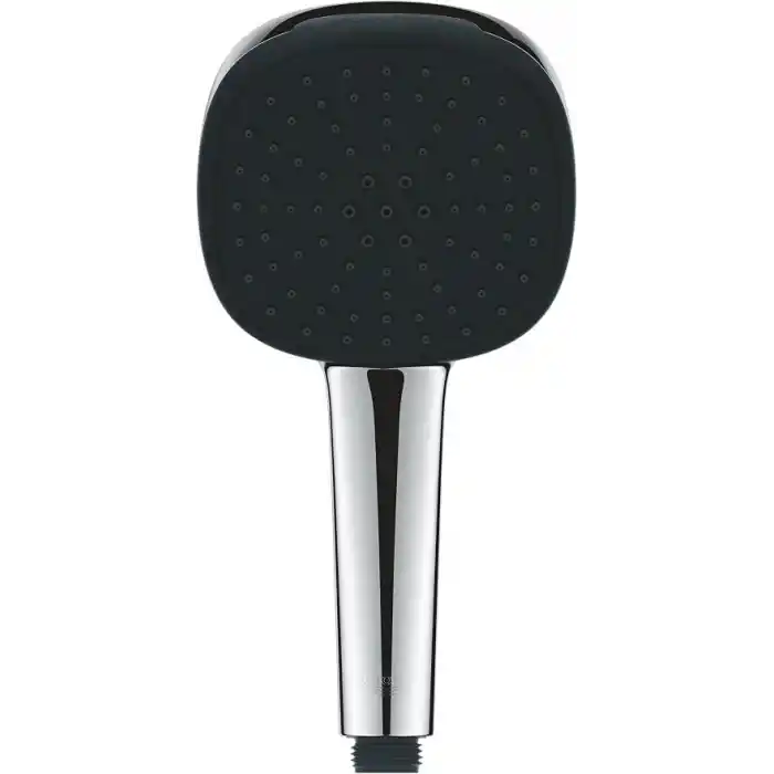 GROHE Vitalio Comfort 110 El Duşu, 2 Akışlı (Yağmur & Jet), SmartSwitch, 110mm Kare Duş Başlığı, Kireç Önleyici Sistem, Krom, 26925001