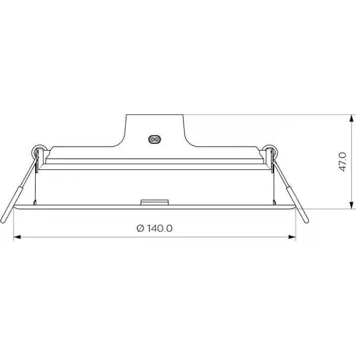 Philips LED gömme spot Meson, yuvarlak, beyaz, 12.5 W, nötr beyaz ışık (3.000 K)