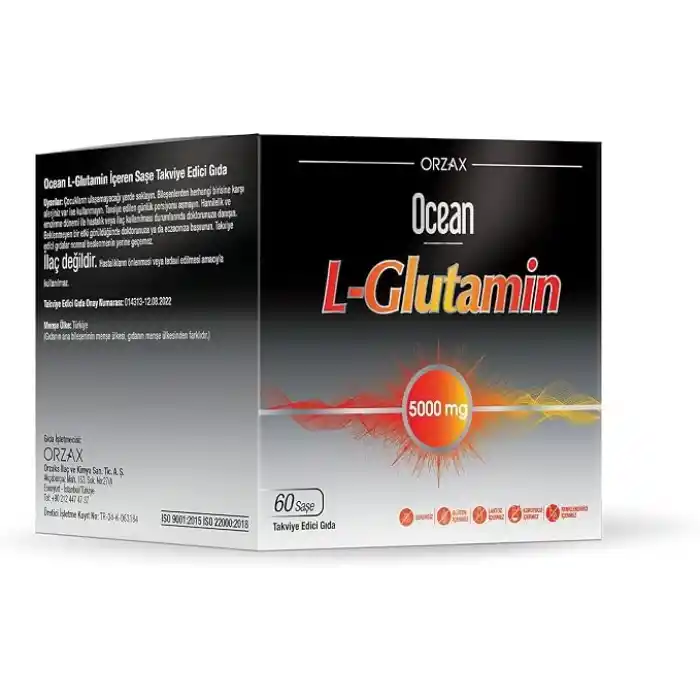 Ocean L-Glutamin 500 Mg 60 Saşe