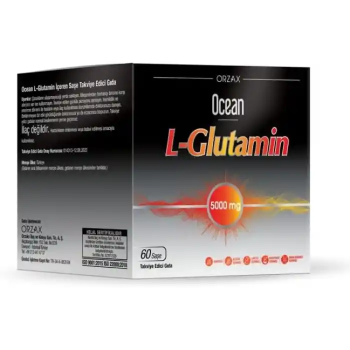 Ocean L-Glutamin 500 Mg 60 Saşe