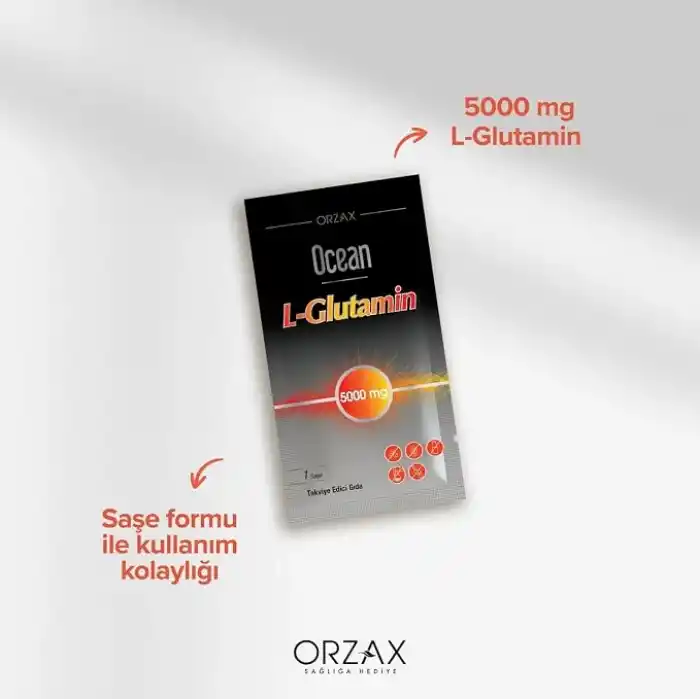 Ocean L-Glutamin 500 Mg 60 Saşe
